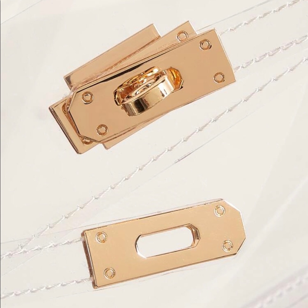Boho Clear Satchel Bag - Picture 4 of 5